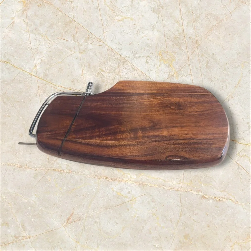 Vintage Wooden Cheese Slicer 11”L x 8”W